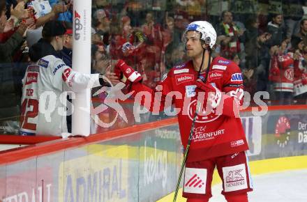 EBEL. Eishockey Bundesliga. EC KAC gegen  Moser Medical Graz99ers. Thomas Hundertpfund  (KAC). Klagenfurt, am 15.11.2022.
Foto: Kuess
www.qspictures.net
---
pressefotos, pressefotografie, kuess, qs, qspictures, sport, bild, bilder, bilddatenbank