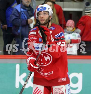 EBEL. Eishockey Bundesliga. EC KAC gegen  HC Pustertal Woelfe.  Rok Ticar (KAC). Klagenfurt, am 18.11.2022.
Foto: Kuess
www.qspictures.net
---
pressefotos, pressefotografie, kuess, qs, qspictures, sport, bild, bilder, bilddatenbank