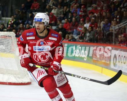 EBEL. Eishockey Bundesliga. EC KAC gegen  HC Pustertal Woelfe.  Thomas Hundertpfund (KAC). Klagenfurt, am 18.11.2022.
Foto: Kuess
www.qspictures.net
---
pressefotos, pressefotografie, kuess, qs, qspictures, sport, bild, bilder, bilddatenbank