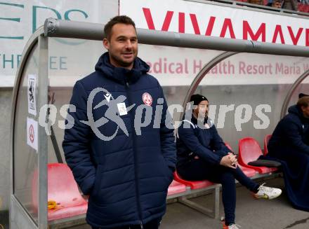 Fussball Woertherseecup. SK Austria Klagenfurt gegen GAK. Trainer Gernot Messner  (GAK). Klagenfurt, am 19.11.2022.
Foto: Kuess
---
pressefotos, pressefotografie, kuess, qs, qspictures, sport, bild, bilder, bilddatenbank