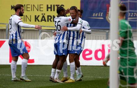 Fussball Woertherseecup. GAK gegen Hertha BSC.. Torjubel Derry Scherhant (Hertha BSC. ). Klagenfurt, 20.11.2022.
Foto: Kuess
---
pressefotos, pressefotografie, kuess, qs, qspictures, sport, bild, bilder, bilddatenbank