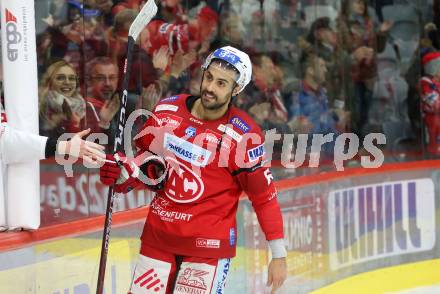 EBEL. Eishockey Bundesliga. EC KAC gegen  HK Olimpija.  Lucas Lessio  (KAC). Klagenfurt, am 4.12.2022.
Foto: Kuess
www.qspictures.net
---
pressefotos, pressefotografie, kuess, qs, qspictures, sport, bild, bilder, bilddatenbank