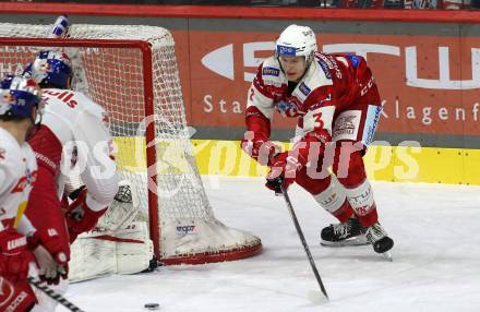 EBEL. Eishockey Bundesliga. EC KAC gegen  Salzburg.  Tobias Salattnig (KAC). Klagenfurt, am 9.12.2022.
Foto: Kuess
www.qspictures.net
---
pressefotos, pressefotografie, kuess, qs, qspictures, sport, bild, bilder, bilddatenbank