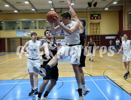 Basketball 2. Liga 2022/2023. Grunddurchgang 11. Runde.  KOS Celovec gegen  Vienna United.   Andrej Blazevic (KOS), Marko Soldo  (Vienna). Klagenfurt, am 17.12.2022.
Foto: Kuess
www.qspictures.net
---
pressefotos, pressefotografie, kuess, qs, qspictures, sport, bild, bilder, bilddatenbank