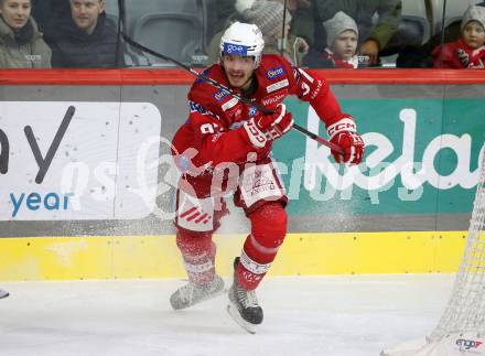 EBEL. Eishockey Bundesliga. EC KAC gegen  HC Pustertal.  Fabian Hochegger (KAC). Klagenfurt, am 18.12.2022.
Foto: Kuess
www.qspictures.net
---
pressefotos, pressefotografie, kuess, qs, qspictures, sport, bild, bilder, bilddatenbank