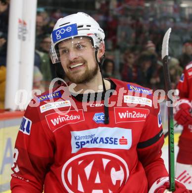 EBEL. Eishockey Bundesliga. EC KAC gegen  HC Pustertal.  Rihards Bukarts (KAC). Klagenfurt, am 18.12.2022.
Foto: Kuess
www.qspictures.net
---
pressefotos, pressefotografie, kuess, qs, qspictures, sport, bild, bilder, bilddatenbank