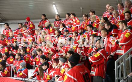 EBEL. Eishockey Bundesliga. EC KAC gegen  Steinbach Black Wings Linz.  Fans (KAC). Klagenfurt, am 30.12.2022.
Foto: Kuess
www.qspictures.net
---
pressefotos, pressefotografie, kuess, qs, qspictures, sport, bild, bilder, bilddatenbank