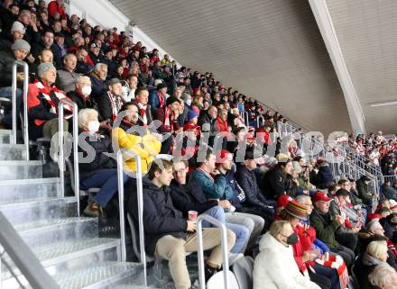 EBEL. Eishockey Bundesliga. EC KAC gegen  Steinbach Black Wings Linz.  Fans (KAC). Klagenfurt, am 30.12.2022.
Foto: Kuess
www.qspictures.net
---
pressefotos, pressefotografie, kuess, qs, qspictures, sport, bild, bilder, bilddatenbank