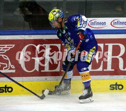 EBEL. Eishockey Bundesliga. EC VSV gegen BEMER Pioneers Vorarlberg.   John Hughes  (VSV). Villach, am 8.1.2023
Foto: Kuess
www.qspictures.net
---
pressefotos, pressefotografie, kuess, qs, qspictures, sport, bild, bilder, bilddatenbank