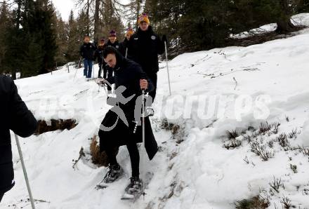 Fussball Bundesliga. Team Building Austria Klagenfurt.  Andrew Irving .  Bad Kleinkirchheim, am 11.1.2023.
Foto: Kuess


---
pressefotos, pressefotografie, kuess, qs, qspictures, sport, bild, bilder, bilddatenbank