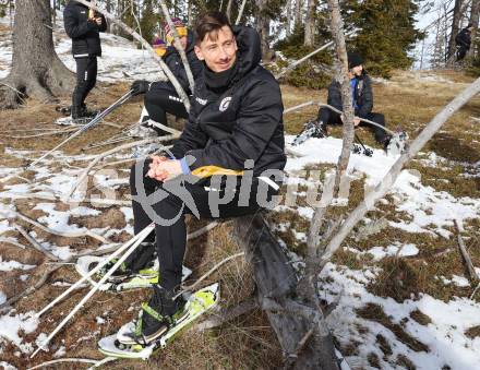 Fussball Bundesliga. Team Building Austria Klagenfurt.  Till Schumacher .  Bad Kleinkirchheim, am 11.1.2023.
Foto: Kuess


---
pressefotos, pressefotografie, kuess, qs, qspictures, sport, bild, bilder, bilddatenbank