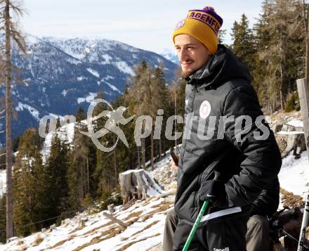 Fussball Bundesliga. Team Building Austria Klagenfurt.  Vesel Demaku .  Bad Kleinkirchheim, am 11.1.2023.
Foto: Kuess


---
pressefotos, pressefotografie, kuess, qs, qspictures, sport, bild, bilder, bilddatenbank