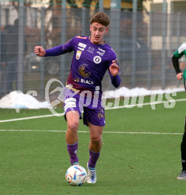 Fussball Testspiel. SK Austria KLagenfurt gegen Voelkermarkt.   Moritz Berg. Klagenfurt, am 14.1.2023.
Foto: Kuess


---
pressefotos, pressefotografie, kuess, qs, qspictures, sport, bild, bilder, bilddatenbank