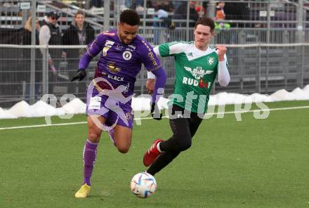 Fussball Testspiel. SK Austria KLagenfurt gegen Voelkermarkt.  Michael Blauensteiner . Klagenfurt, am 14.1.2023.
Foto: Kuess


---
pressefotos, pressefotografie, kuess, qs, qspictures, sport, bild, bilder, bilddatenbank