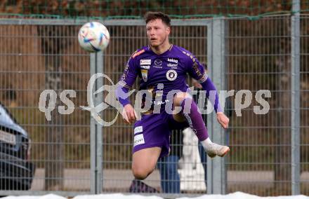 Fussball Testspiel. SK Austria KLagenfurt gegen Voelkermarkt.  Fabian Miesenboeck . Klagenfurt, am 14.1.2023.
Foto: Kuess


---
pressefotos, pressefotografie, kuess, qs, qspictures, sport, bild, bilder, bilddatenbank