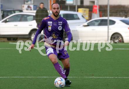 Fussball Testspiel. SK Austria KLagenfurt gegen Voelkermarkt.  Rico Benatelli . Klagenfurt, am 14.1.2023.
Foto: Kuess


---
pressefotos, pressefotografie, kuess, qs, qspictures, sport, bild, bilder, bilddatenbank