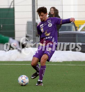 Fussball Testspiel. SK Austria KLagenfurt gegen Voelkermarkt.   Vesel Demaku. Klagenfurt, am 14.1.2023.
Foto: Kuess


---
pressefotos, pressefotografie, kuess, qs, qspictures, sport, bild, bilder, bilddatenbank