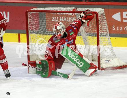 EBEL. Eishockey Bundesliga. EC KAC gegen  Hydro Fehervar AV 19.  SEbastian Dahm  (KAC),.  Klagenfurt, am 17.1.2023.
Foto: Kuess
www.qspictures.net
---
pressefotos, pressefotografie, kuess, qs, qspictures, sport, bild, bilder, bilddatenbank