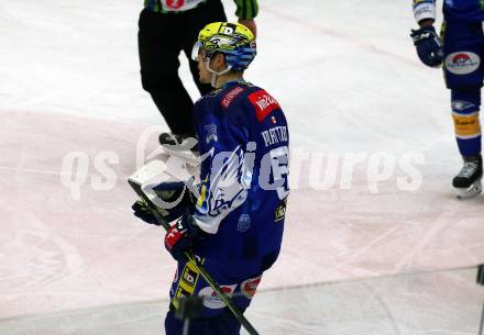 EBEL. Eishockey Bundesliga. EC VSV gegen HK SZ Olimpija Ljubljana.  Torjubel Nicolas Rivett-Mattinen   (VSV).  Villach, am 22.1.2023
Foto: Kuess
www.qspictures.net
---
pressefotos, pressefotografie, kuess, qs, qspictures, sport, bild, bilder, bilddatenbank