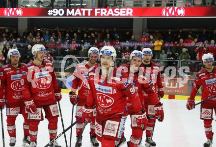 EBEL. Eishockey Bundesliga. EC KAC gegen  spusu Vienna Capitals.   Matt Fraser (KAC).  Klagenfurt, am 27.1.2023.
Foto: Kuess
www.qspictures.net
---
pressefotos, pressefotografie, kuess, qs, qspictures, sport, bild, bilder, bilddatenbank