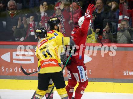 EBEL. Eishockey Bundesliga. EC KAC gegen  spusu Vienna Capitals.   Torjubel Matthew Fraser  (KAC).  Klagenfurt, am 27.1.2023.
Foto: Kuess
www.qspictures.net
---
pressefotos, pressefotografie, kuess, qs, qspictures, sport, bild, bilder, bilddatenbank