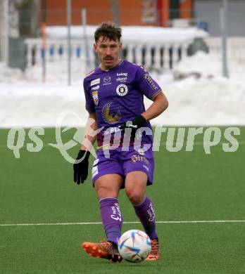 Fussball Testspiel. SK Austria Klagenfurt gegen Treibach.   Christopher Wernitznig (Klagenfurt). Klagenfurt, am 28.1.2023.
Foto: Kuess


---
pressefotos, pressefotografie, kuess, qs, qspictures, sport, bild, bilder, bilddatenbank