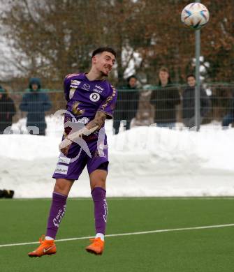 Fussball Testspiel. SK Austria Klagenfurt gegen Treibach.  Sinan Karweina  (Klagenfurt). Klagenfurt, am 28.1.2023.
Foto: Kuess


---
pressefotos, pressefotografie, kuess, qs, qspictures, sport, bild, bilder, bilddatenbank