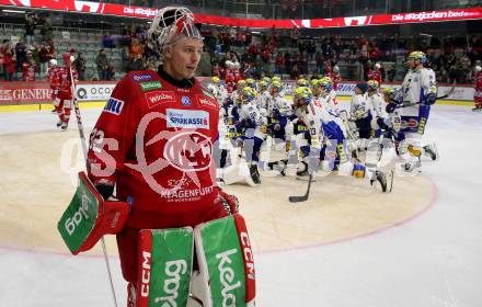 EBEL. Eishockey Bundesliga. EC KAC gegen VSV.  Sebastian Dahm   (KAC).  Klagenfurt, am 29.1.2023.
Foto: Kuess
www.qspictures.net
---
pressefotos, pressefotografie, kuess, qs, qspictures, sport, bild, bilder, bilddatenbank