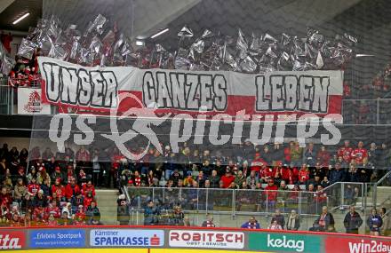 EBEL. Eishockey Bundesliga. EC KAC gegen VSV.   Fans  (KAC).  Klagenfurt, am 29.1.2023.
Foto: Kuess
www.qspictures.net
---
pressefotos, pressefotografie, kuess, qs, qspictures, sport, bild, bilder, bilddatenbank