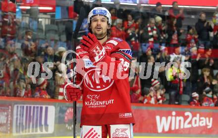 EBEL. Eishockey Bundesliga. EC KAC gegen Asiago Hockey.   Samuel Witting  (KAC).  Klagenfurt, am 5.2.2023.
Foto: Kuess
www.qspictures.net
---
pressefotos, pressefotografie, kuess, qs, qspictures, sport, bild, bilder, bilddatenbank