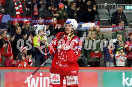 EBEL. Eishockey Bundesliga. EC KAC gegen Asiago Hockey.   Manuel Ganahl  (KAC).  Klagenfurt, am 5.2.2023.
Foto: Kuess
www.qspictures.net
---
pressefotos, pressefotografie, kuess, qs, qspictures, sport, bild, bilder, bilddatenbank