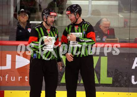 EBEL. Eishockey Bundesliga. EC KAC gegen Asiago Hockey.  Schiedsrichter. Klagenfurt, am 5.2.2023.
Foto: Kuess
www.qspictures.net
---
pressefotos, pressefotografie, kuess, qs, qspictures, sport, bild, bilder, bilddatenbank