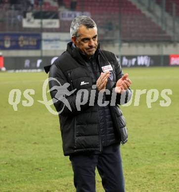 Fussball Bundesliga. SK Austria Klagenfurt gegen RZ Pellets WAC.  Trainer Robin Dutt   (WAC). Klagenfurt, am 18.2.2023.
Foto: Kuess
---
pressefotos, pressefotografie, kuess, qs, qspictures, sport, bild, bilder, bilddatenbank