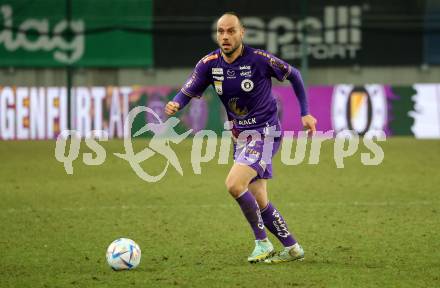 Fussball Bundesliga. SK Austria Klagenfurt gegen RZ Pellets WAC.  Rico Benatelli (Klagenfurt). Klagenfurt, am 18.2.2023.
Foto: Kuess
---
pressefotos, pressefotografie, kuess, qs, qspictures, sport, bild, bilder, bilddatenbank