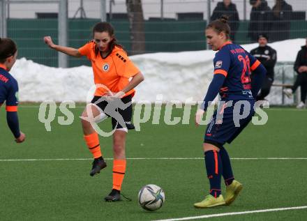 Fussball Testspiel Frauen. SK Austria Klagenfurt gegen FC Bergheim.  Antonia Monika Kogler (Klagenfurt). Klagenfurt, am 18.2.2023.
Foto: Kuess
---
pressefotos, pressefotografie, kuess, qs, qspictures, sport, bild, bilder, bilddatenbank