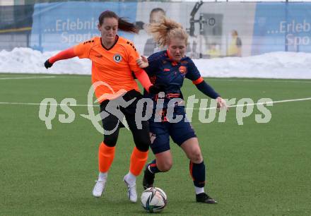 Fussball Testspiel Frauen. SK Austria Klagenfurt gegen FC Bergheim. Anja Veratschnig  (Klagenfurt). Klagenfurt, am 18.2.2023.
Foto: Kuess
---
pressefotos, pressefotografie, kuess, qs, qspictures, sport, bild, bilder, bilddatenbank