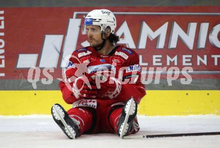 EBEL. Eishockey Bundesliga. EC KAC gegen BEMER Pioneers Vorarlberg.   Manuel Ganahl  (KAC).  Klagenfurt, am 21.2.2023.
Foto: Kuess
www.qspictures.net
---
pressefotos, pressefotografie, kuess, qs, qspictures, sport, bild, bilder, bilddatenbank