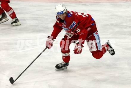 EBEL. Eishockey Bundesliga. EC KAC gegen BEMER Pioneers Vorarlberg.  Simeon Schwinger   (KAC).  Klagenfurt, am 21.2.2023.
Foto: Kuess
www.qspictures.net
---
pressefotos, pressefotografie, kuess, qs, qspictures, sport, bild, bilder, bilddatenbank