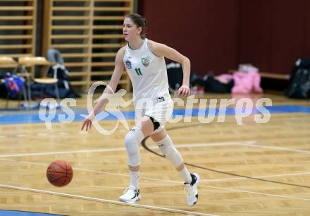 Basketball Damen Superliga. Grunddurchgang 14. Runde. KOS Celovec Damen gegen DBB LZ OOE. Lana Santelj  (KOS).  Klagenfurt, 25.2.2023.
Foto: Kuess
---
pressefotos, pressefotografie, kuess, qs, qspictures, sport, bild, bilder, bilddatenbank