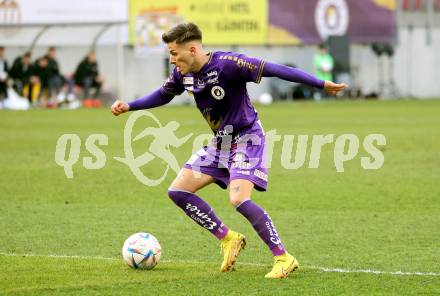 Fussball Bundesliga. SK Austria Klagenfurt gegen Cashpoint SCR Altach. Florian Rieder (Klagenfurt). Klagenfurt, am 5.3.2023.
Foto: Kuess
---
pressefotos, pressefotografie, kuess, qs, qspictures, sport, bild, bilder, bilddatenbank