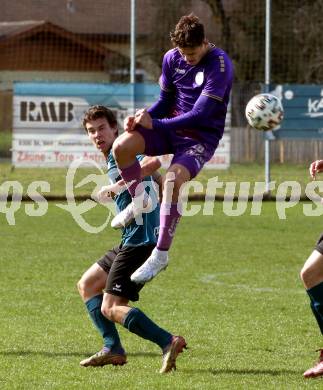 Fussball. Kaerntner Liga. Kraig gegen Austria Klagenfurt Amateure. Ishak Osmanovic  (Klagenfurt). Treibach, 25.3.2023
Foto: Kuess


---
pressefotos, pressefotografie, kuess, qs, qspictures, sport, bild, bilder, bilddatenbank