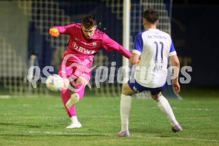 Fussball. Regionalliga. Treibach gegen LASK Amateure OOE.   Lukas Jungwirth  (LASK). Treibach, 24.3.2023
Foto: Kuess


---
pressefotos, pressefotografie, kuess, qs, qspictures, sport, bild, bilder, bilddatenbank