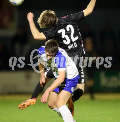 Fussball. Regionalliga. Treibach gegen LASK Amateure OOE.  Alexander Kurz, (Treibach),    Enrique Wild  (LASK). Treibach, 24.3.2023
Foto: Kuess


---
pressefotos, pressefotografie, kuess, qs, qspictures, sport, bild, bilder, bilddatenbank