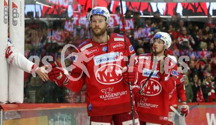 EBEL. Eishockey Bundesliga. EC KAC gegen Salzburg.  Paul Postma   (KAC).  Klagenfurt, am 26.3.2023.
Foto: Kuess
www.qspictures.net
---
pressefotos, pressefotografie, kuess, qs, qspictures, sport, bild, bilder, bilddatenbank