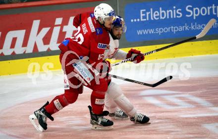 EBEL. Eishockey Bundesliga. EC KAC gegen Salzburg.   Nikolaus Kraus  (KAC).  Klagenfurt, am 26.3.2023.
Foto: Kuess
www.qspictures.net
---
pressefotos, pressefotografie, kuess, qs, qspictures, sport, bild, bilder, bilddatenbank