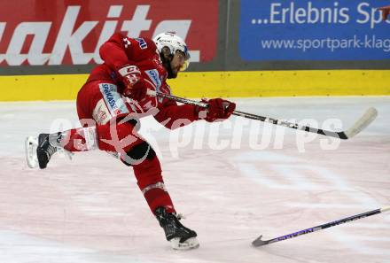 EBEL. Eishockey Bundesliga. EC KAC gegen Salzburg.   Manuel Ganahl  (KAC).  Klagenfurt, am 31.3.2023.
Foto: Kuess
www.qspictures.net
---
pressefotos, pressefotografie, kuess, qs, qspictures, sport, bild, bilder, bilddatenbank