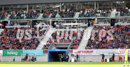 Fussball Bundesliga. SK Austria Klagenfurt gegen Salzburg.   Fans (Klagenfurt). Klagenfurt, am 2.4.2023.
Foto: Kuess
---
pressefotos, pressefotografie, kuess, qs, qspictures, sport, bild, bilder, bilddatenbank