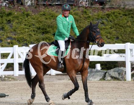 Reiten. EPP Grand Prix. Gerfried Puck. Reiterhof Stueckler. St. Margarethen im Lavanttal, am 9.4.2023.
Foto: Kuess


---
pressefotos, pressefotografie, kuess, qs, qspictures, sport, bild, bilder, bilddatenbank