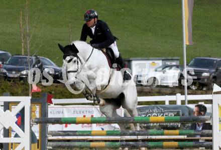 Reiten. EPP Grand Prix. Markus Saurugg. Reiterhof Stueckler. St. Margarethen im Lavanttal, am 9.4.2023.
Foto: Kuess


---
pressefotos, pressefotografie, kuess, qs, qspictures, sport, bild, bilder, bilddatenbank