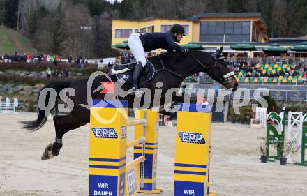 Reiten. EPP Grand Prix. Jannik Domaingo. Reiterhof Stueckler. St. Margarethen im Lavanttal, am 9.4.2023.
Foto: Kuess


---
pressefotos, pressefotografie, kuess, qs, qspictures, sport, bild, bilder, bilddatenbank